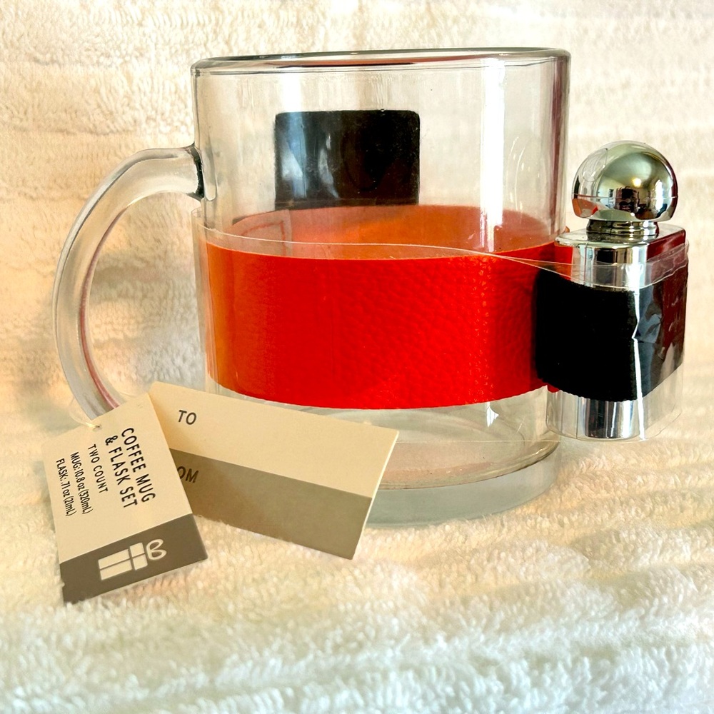 NWT coffee mug&flask set
